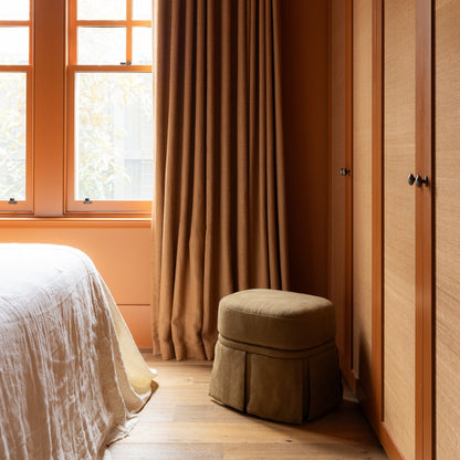 Nora Ottoman Small Caramel