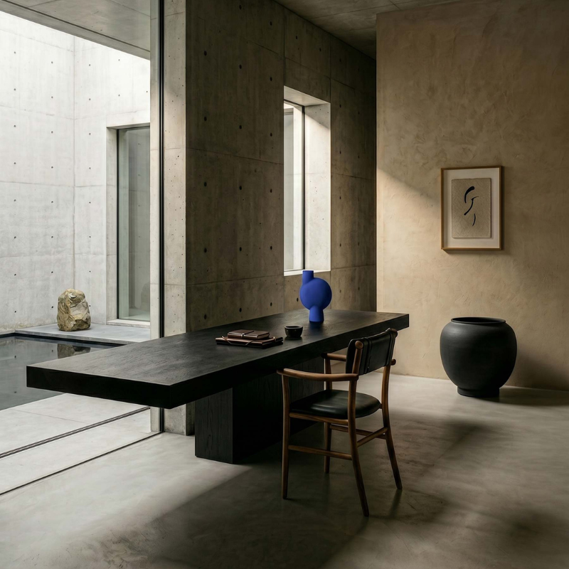 The Nama Dining Chair with Armrests