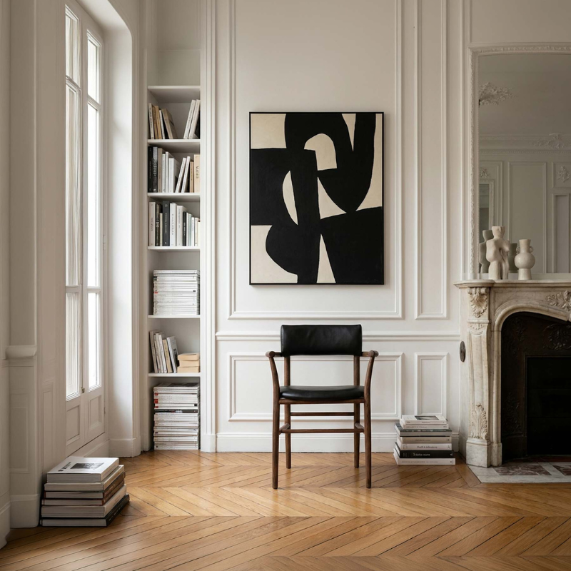 The Nama Dining Chair with Armrests
