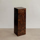 Walnut Burlwood 90 cm Plinth Column